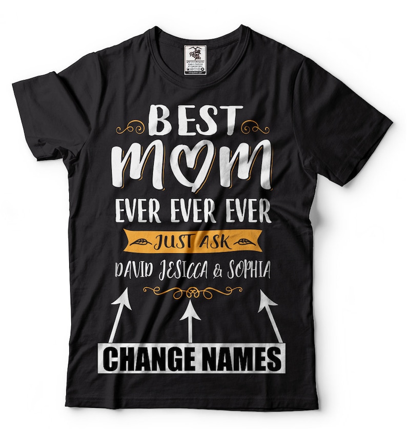 Personalized Mom T-Shirt Unique Mother’s Day or Birthday Gift