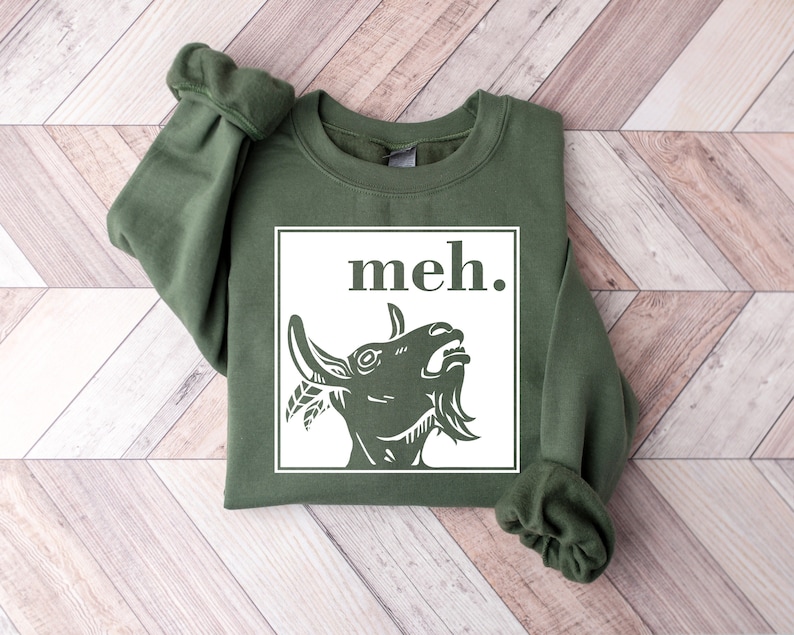 Goat Shirt Festive Christmas Sweatshirt for Goat Lovers Farm Animal Apparel