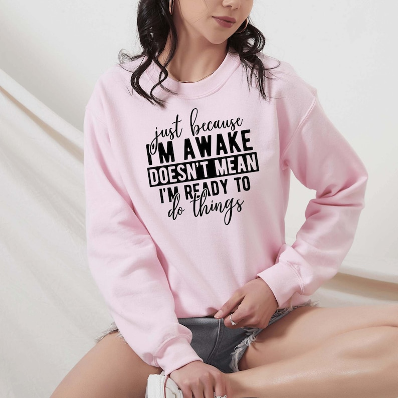 Funny Sweatshirt Sarcastic Vibes for Teen Girls, Perfect Gift Funny Sweatshirt Sarcastic Vibes for Teen Girls, Perfect Gift