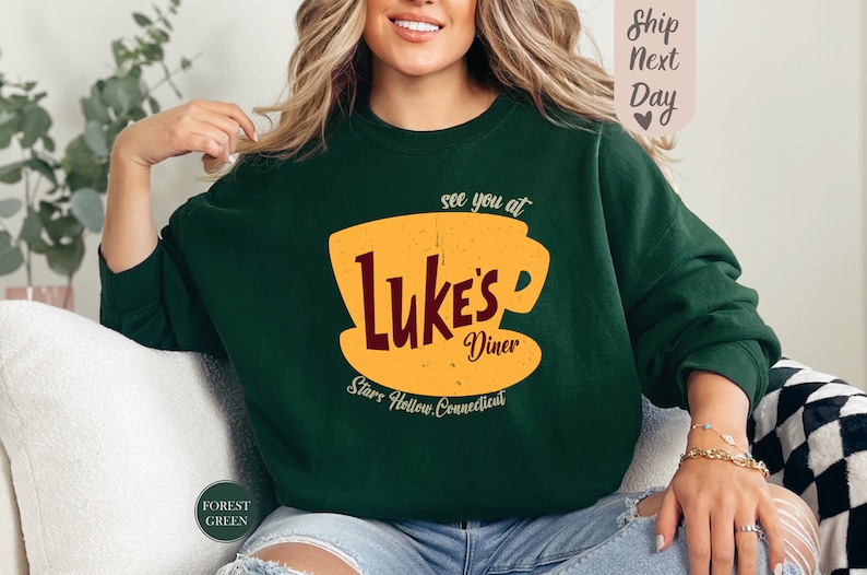 Luke's Diner Stars Hollow Autumn Festival Sweatshirt Luke's Diner Stars Hollow Autumn Festival Sweatshirt