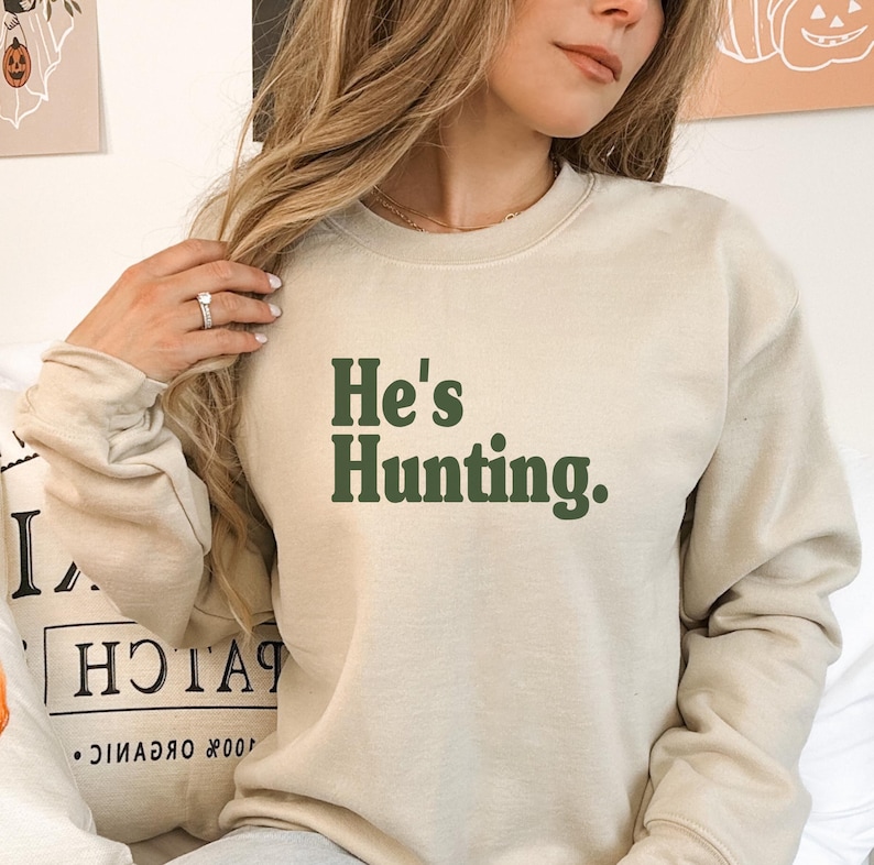 Hunting Wife The Perfect Sweatshirt for Duck and Deer Hunting Enthusiasts Hunting Wife The Perfect Sweatshirt for Duck and Deer Hunting Enthusiasts