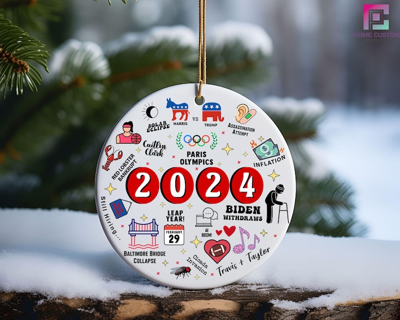 2024 Ornament Year in Review, Notable Events, Trump 2024 Ornament Year in Review, Notable Events, Trump