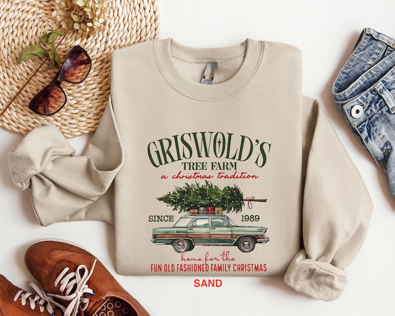 Christmas Sweatshirt Celebrate Grisworld’s Christmas Vacation