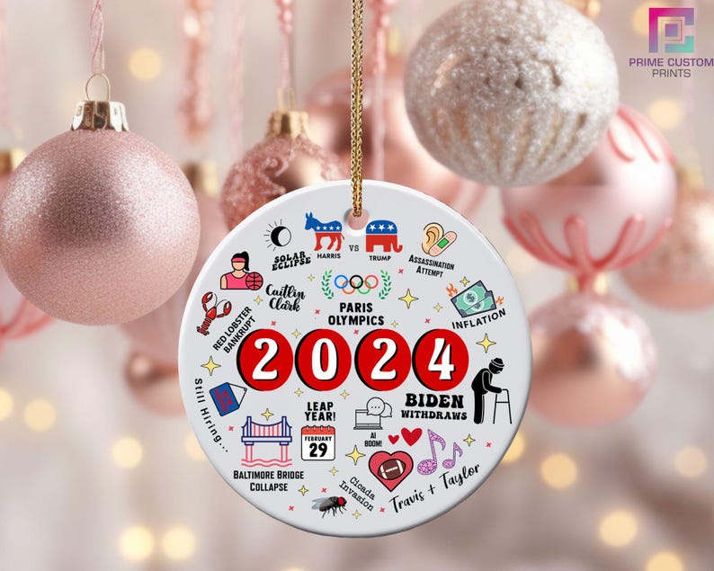 2024 Ornament Year in Review, Notable Events, Trump 2024 Ornament Year in Review, Notable Events, Trump