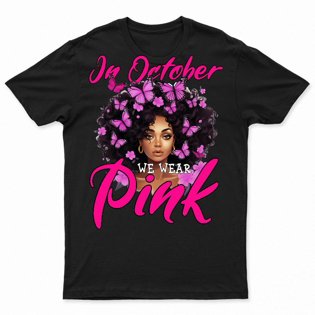 Breast Cancer In October We Wear Pink African American Women
