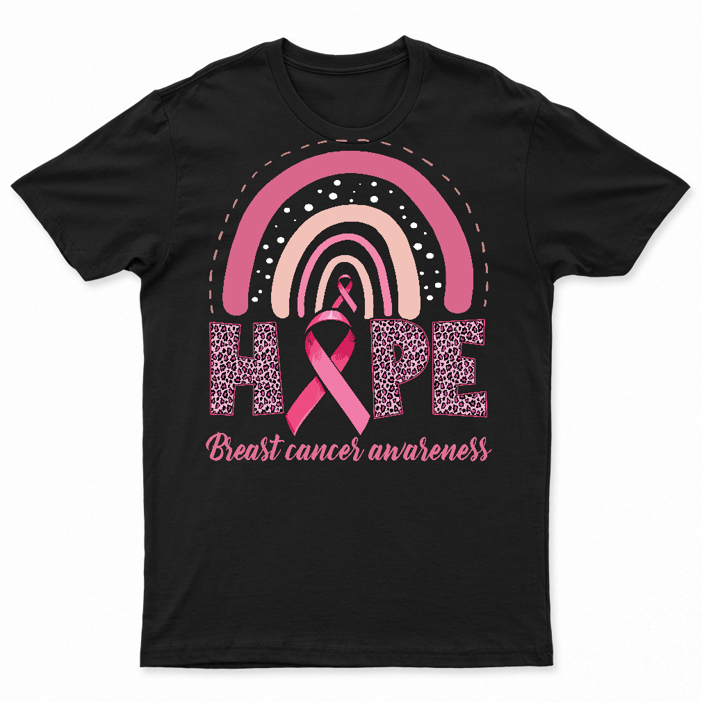 Breast Cancer Rainbow In October We Wear Pink Hope Support