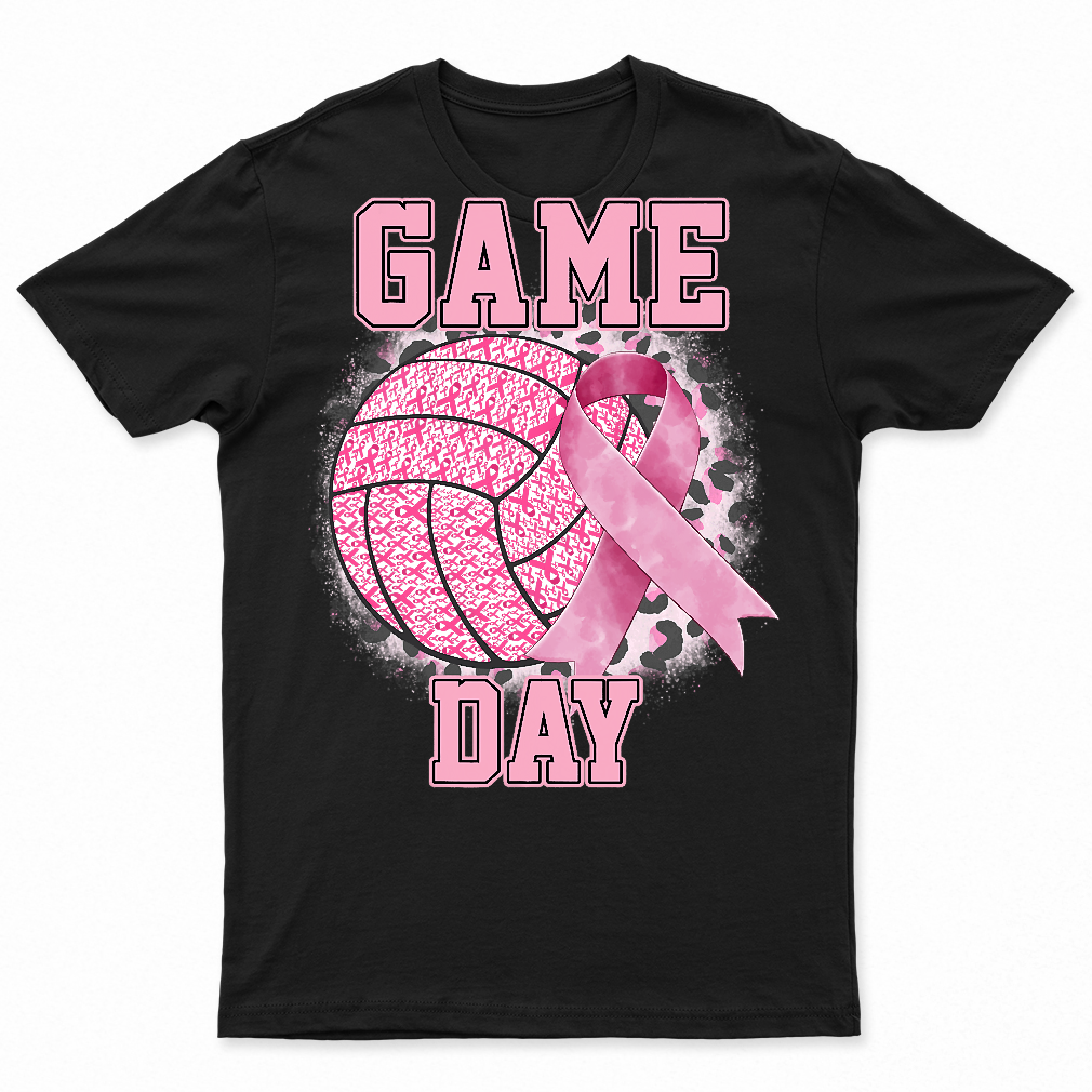 game day breast cancer awareness volleyball tackle cancer